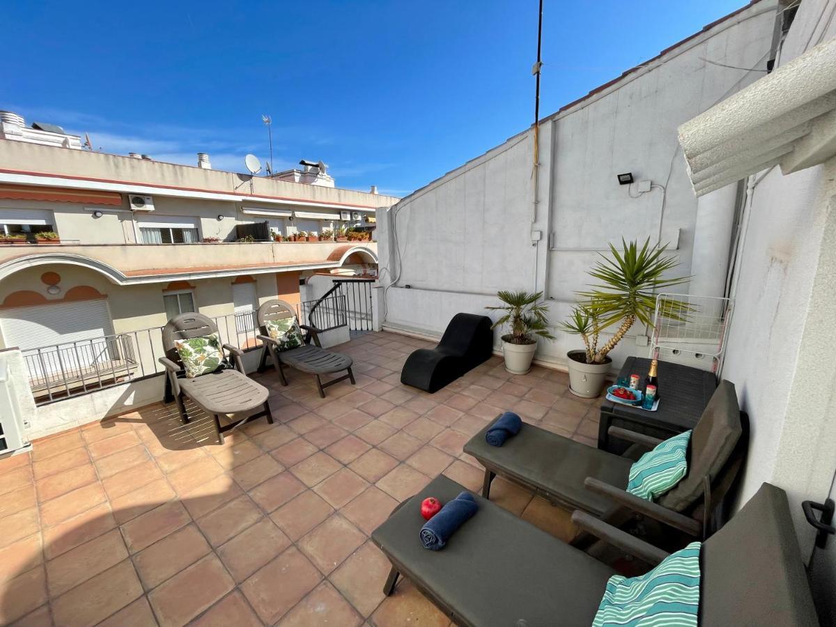 Sea Dreams With Amazing Terrace Appartement Sitges