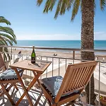 Insitges Sant Sebastia\'S Beach