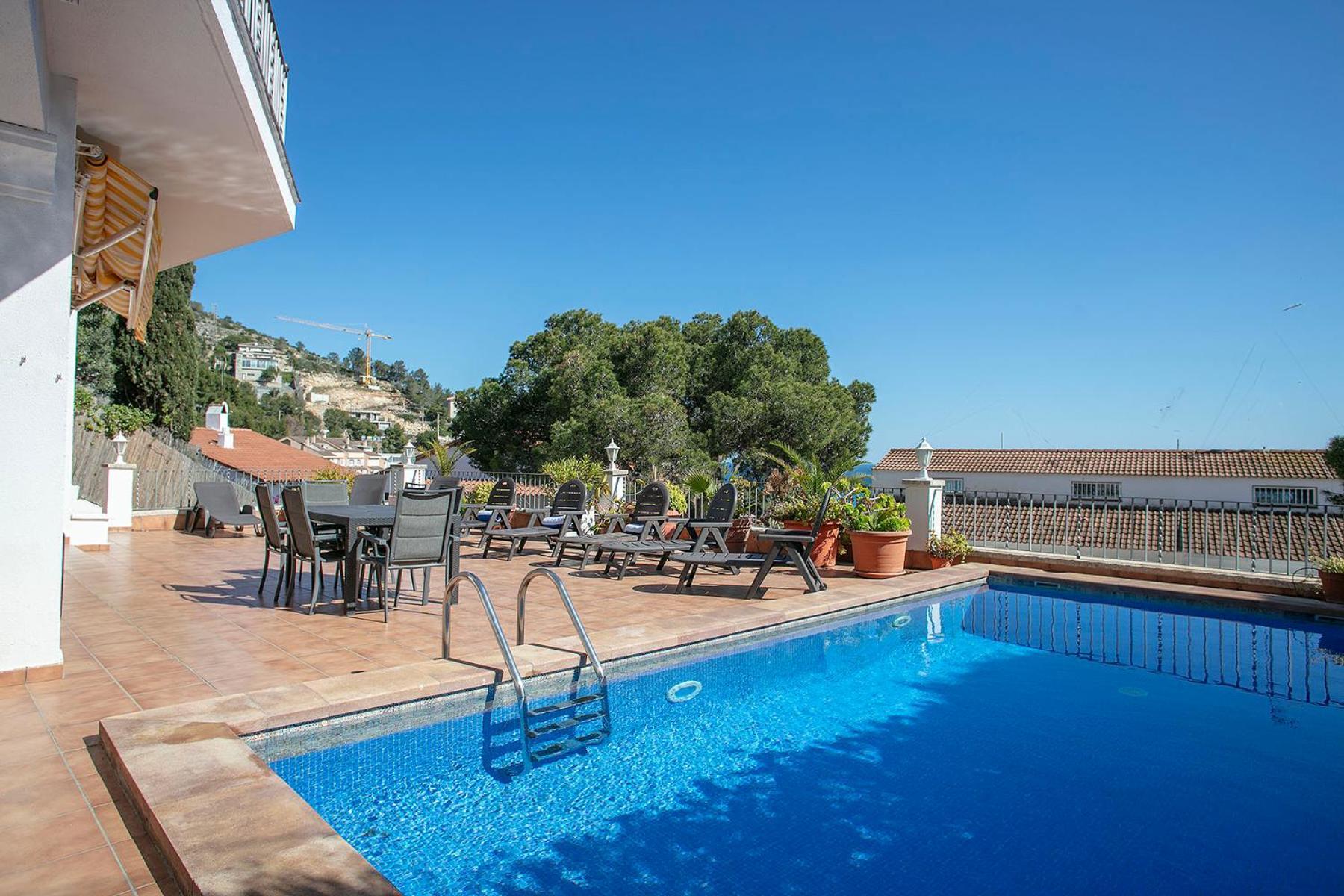 House With Amazing Views , Overlooking The Festival Town Of * Sitges