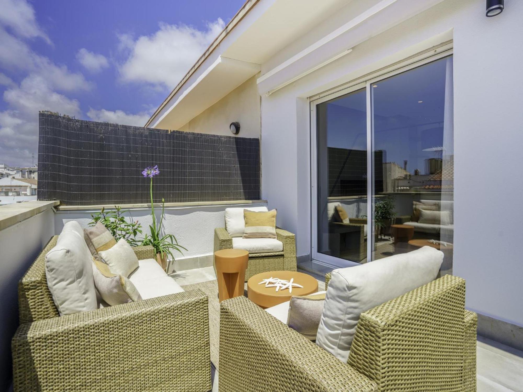 Apartment Spaces Mediterranean Penthouse