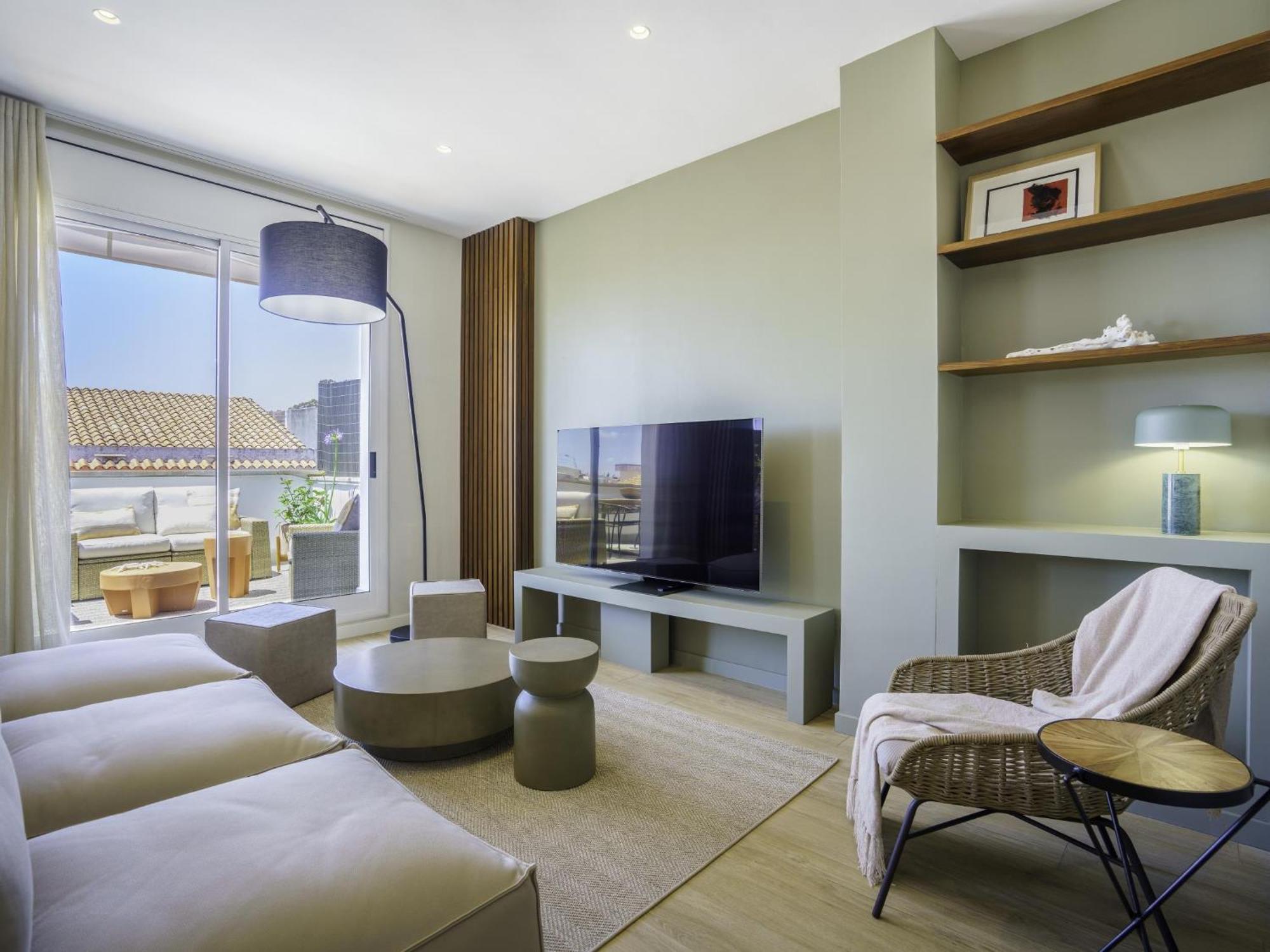 Spaces Mediterranean Penthouse Apartment Sitges