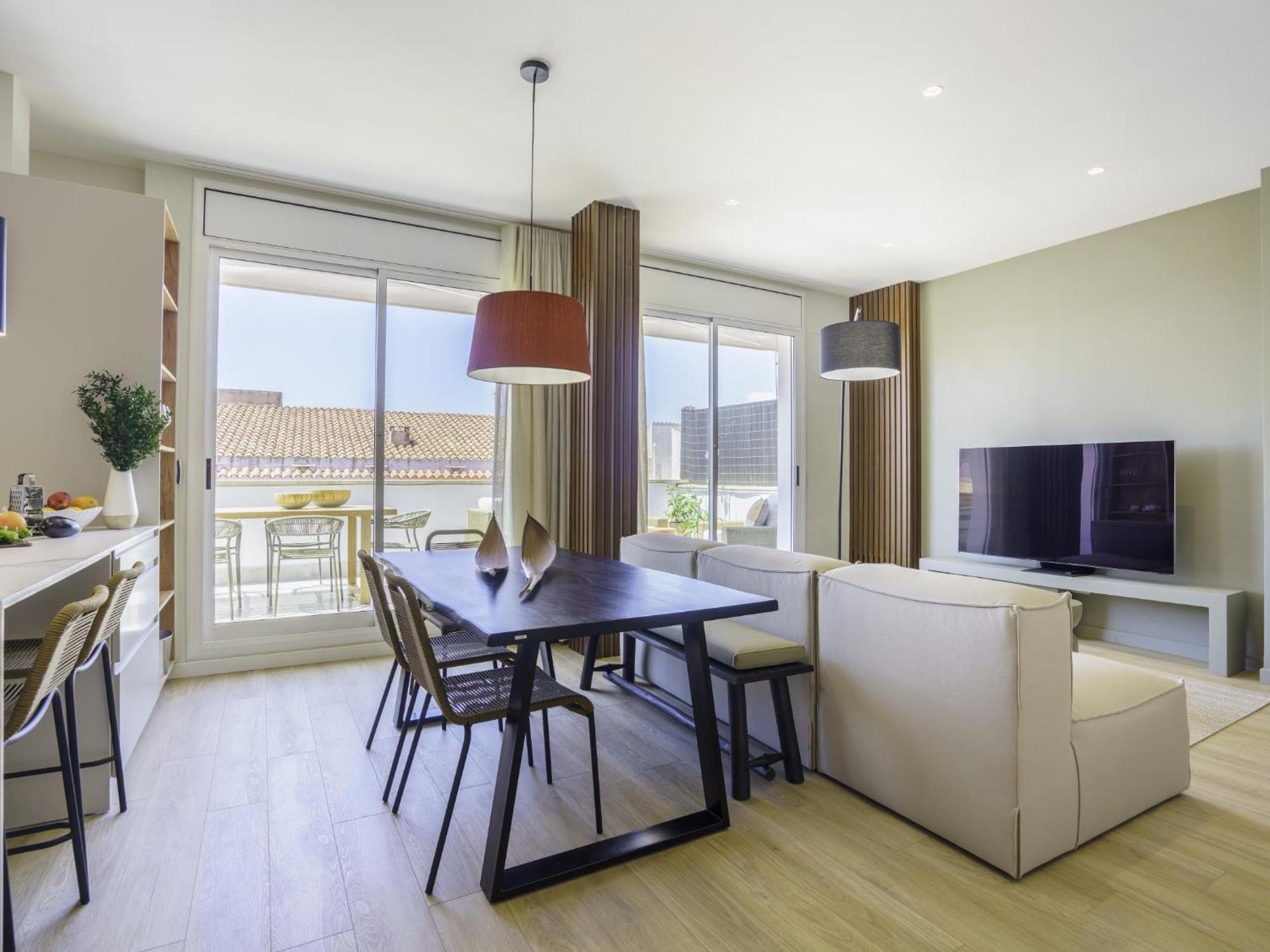Spaces Mediterranean Penthouse Apartment Sitges