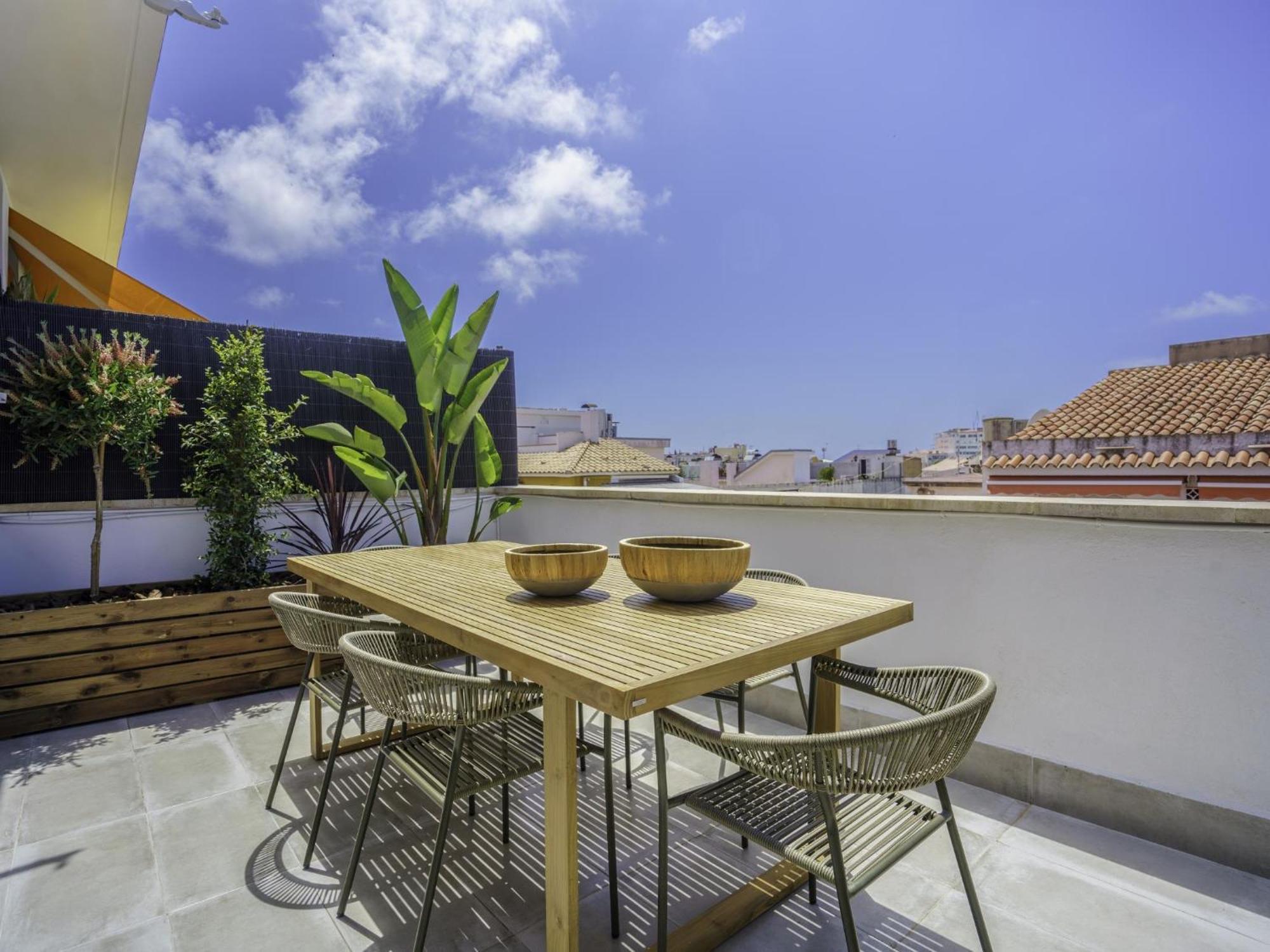 Apartment Spaces Mediterranean Penthouse
