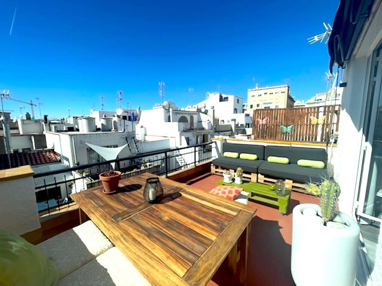Apartment Unique With Amazing Terrace Centre Sitges
